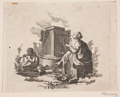 Viněta pro H. Niemeyera "Biblické charakteristiky" od Johann Gottlieb Friedrich