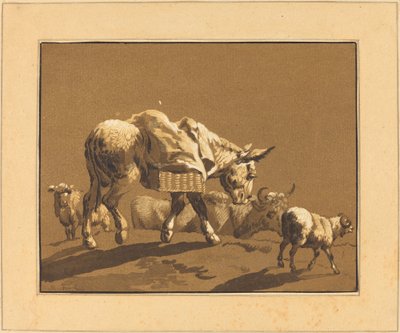 Osel od Johann Gottlieb Prestel after Joseph Wagner