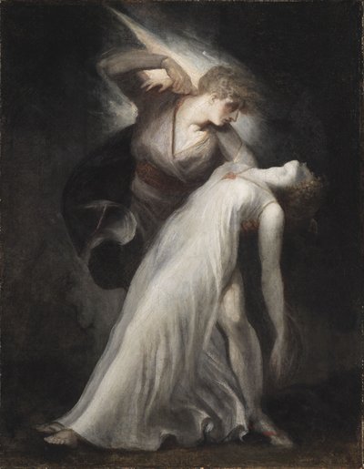 Celadon a Amélie od Johann Heinrich Füssli