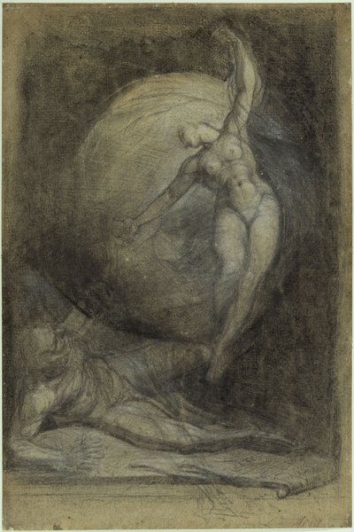 Sokratův sen od Johann Heinrich Füssli
