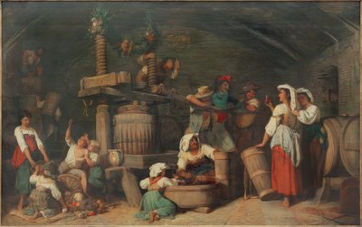 Římský lis na víno od Johann Heinrich Hasselhorst