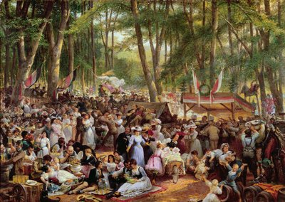 Waldchestag v roce 1871 od Johann Heinrich Hasselhorst