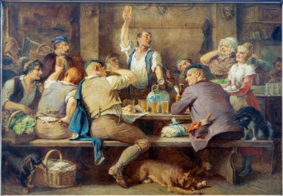 Jablečná vinárna v Sachsenhausenu od Johann Heinrich Hasselhorst
