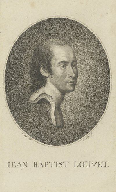 Jean-Baptiste Louvet de Couvray 1760-1797, 90. léta 18. století. od Johann Heinrich Lips