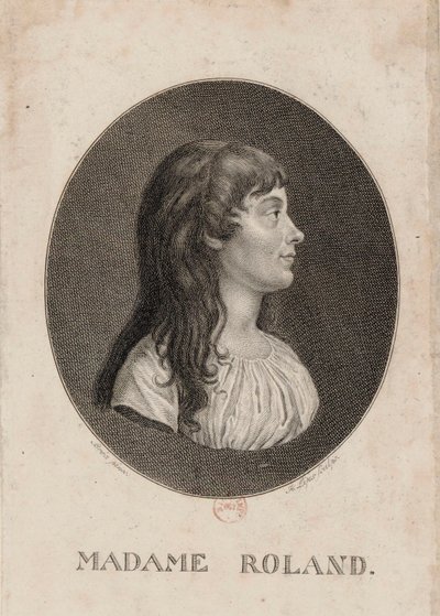 Madame Roland: Bréa pinx; H. Lips sculps. od Johann Heinrich Lips