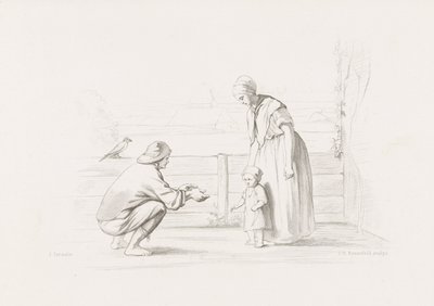 první kroky Děti moře (název na objektu) od Johann Heinrich Maria Hubert Rennefeld