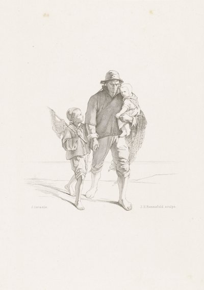 Podél hřbitova The Children of the Sea (název série) od Johann Heinrich Maria Hubert Rennefeld