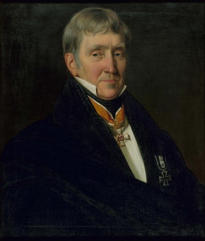 Portrét Franze Gerharda Wegelera 1765-1848, 1839. od Johann Heinrich Richter