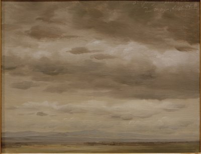 Cloud skica od Johann Heinrich Schilbach