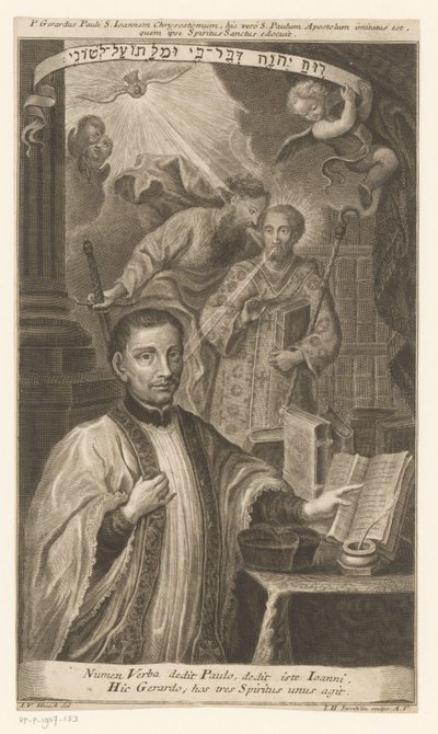 Portrét Gerharda Pauliho od Johann Heinrich Störchlin
