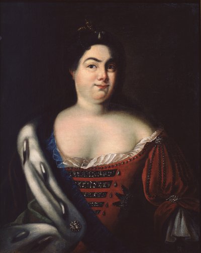 Portrét císařovny Kateřiny I. 1684-1727, počátek 18. století. od Johann Heinrich Wedekind