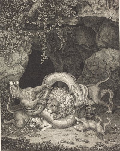 Zvířecí Laocöon od Johann Heinrich Wilhelm Tischbein