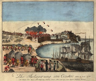Obléhání pevnosti Ochakov v prosinci 1788, 1788. od Johann Hieronymus Loeschenkohl