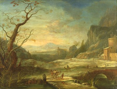 Orientální Krajina od Johann Holst