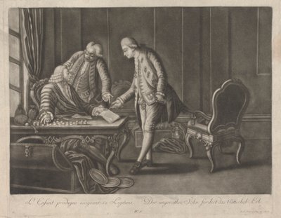Marnotratný syn požaduje jeho legitimitu od Johann Jacobus Haid