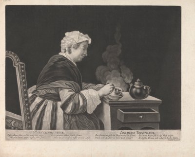 Horký nápoj Theia od Johann Jacobus Haid