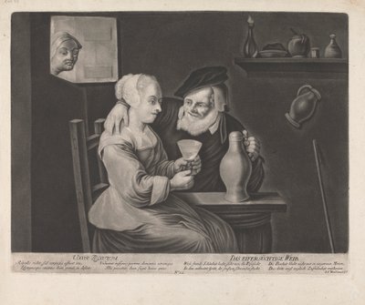 Žárlivá manželka od Johann Jacobus Haid