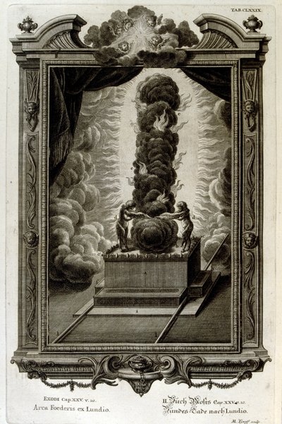 Svatá archa úmluvy od Johann Jakob Scheuchzer