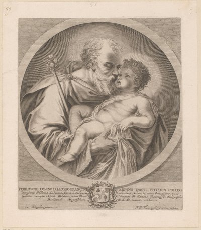 Svatý Josef s Ježíškem od Johann Jakob Thurneysen (I)