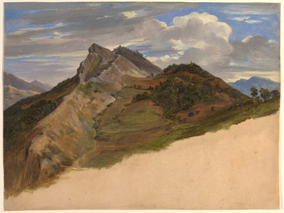 Civitella při pohledu ze severu od Johann Joachim Faber
