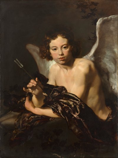 Amor, asi 1630 (olej na plátně) od Johann Liss