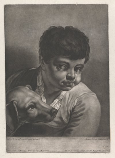 Portrét muže od Johann Lorenz Haid