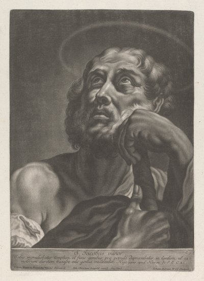 S. Jacobus Minor od Johann Lorenz Haid