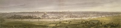 Jeruzalém. Lept od Bernatze a dalších - Felsing, F. Stampatore od Johann Martin Bernatz