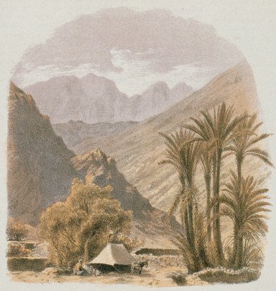 Sinai. Lept od Bernatze et alii - Steinkopk J.F. Editor od Johann Martin Bernatz