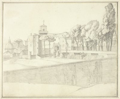 San Pietro in Vincoli, Řím od Johann Martin von Rohden