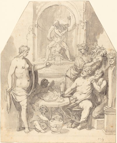 Bez Ceres a Baccha Venuše zamrzne od Johann Matthias Kager