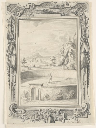 Studie pro Gideonovo rouno, deska 375, Physica Sacra od Johann Melchior Füssli