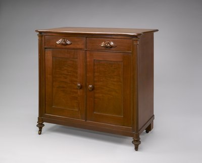 Server, c. 1846-1860 (černý ořech) od Johann Michael (attr.to) Jahn