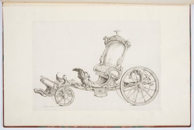 Design pro kabriolet od Johann Michael Hoppenhaupt II