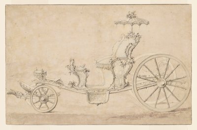 Design pro kabriolet od Johann Michael Hoppenhaupt II