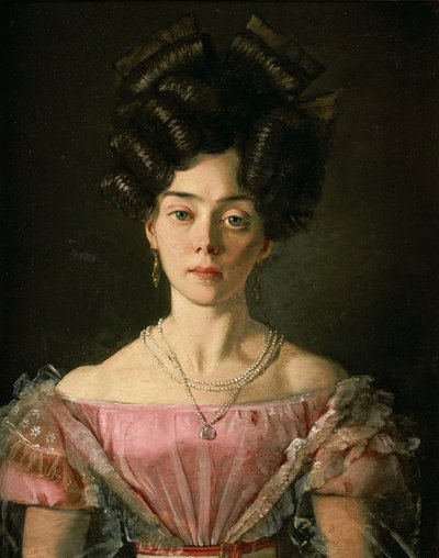 Mladá dáma od Johann Michael Neder