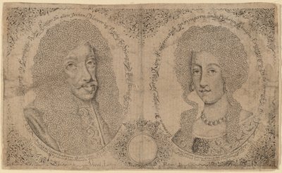 Leopold I. a Eleonora Rakouská od Johann Michael Puchler