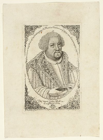 Martin Luther od Johann Michael Puchler