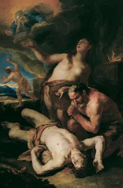 Nářek pro Ábela od Johann Michael Rottmayr