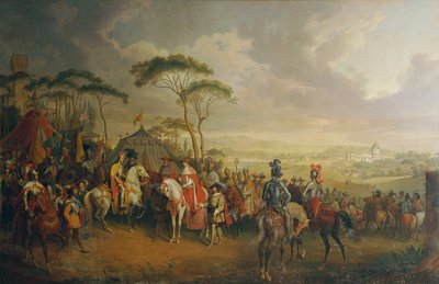 Vstup císaře Fridricha III. v Římě od Johann Nepomuk Höchle