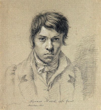 Autoportrét od Johann Nepomuk Muxel