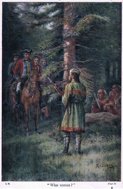 Kdo přichází?, 1910 od Johann Nepomuk Schonberg