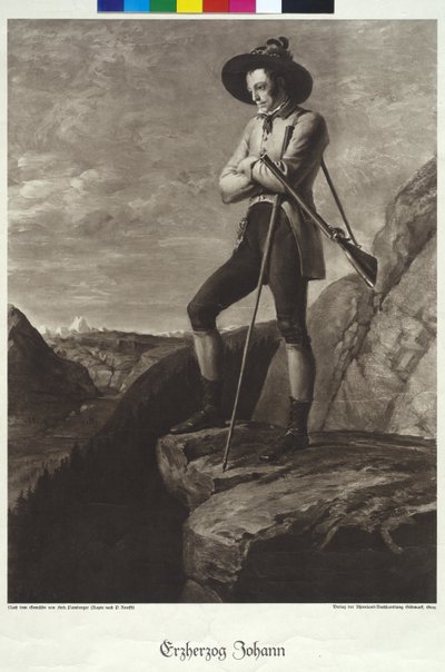 Arcivévoda Johann (tisk) od Johann Peter Krafft