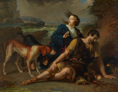 Arindal a Daura od Johann Peter Krafft