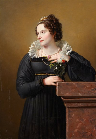 Portrét Florentiny Troclet-Fautz od Johann Peter Krafft