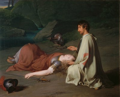 Chlorindenův křest od Johann Peter Krafft
