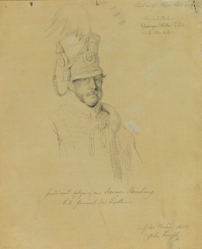 Friedrich dědičný princ Hesensko-Homburský od Johann Peter Krafft
