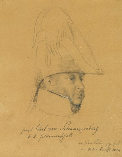 kníže Carl von Schwarzenberg od Johann Peter Krafft