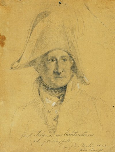 knížete Johanna z Lichtenštejna od Johann Peter Krafft