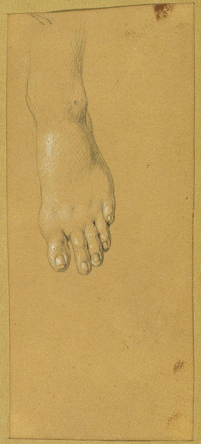 Studium nohou pro "Rüdiger a Angelika" od Johann Peter Krafft